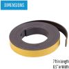 MasterVision 1/2"x7' Adhesive Magnetic Roll Tape2
