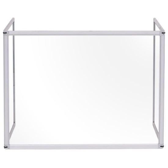 Bi-silque Desktop Divider Glass Barrier1