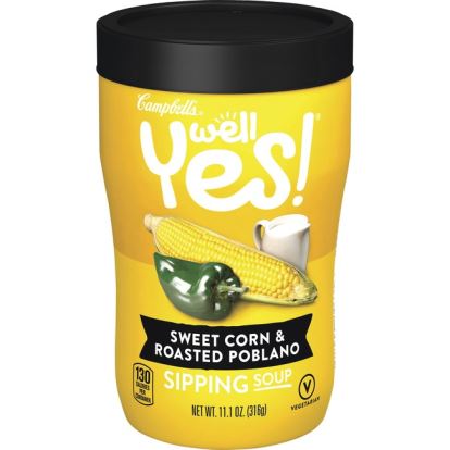 Campbell's Sweet Corn/Roasted Poblano Sipping Soup1