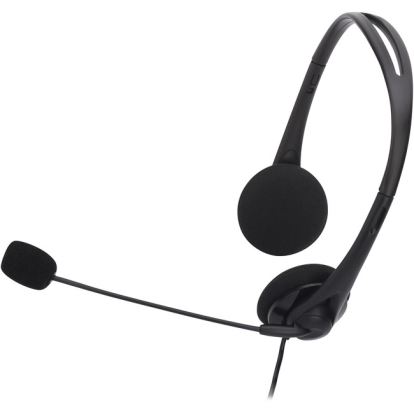 Compucessory Lightweight Stereo Headphones with Mic1