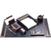 Dacasso Walnut & Leather Desk Set1