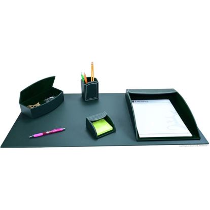 Dacasso 5-piece Home/Office Leather Desk Accessory Set1