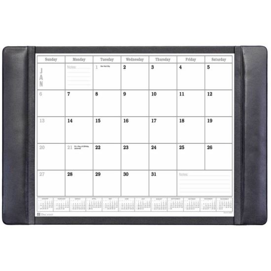 Dacasso Leather Calendar Desk Pad1