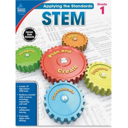 Carson Dellosa Education Grade 1 Applying the Standards STEM Workbook Printed Book1