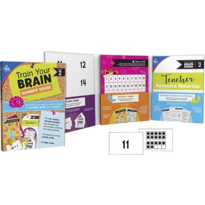 Carson Dellosa Education Train Your Brain Number Sense Class Kit1