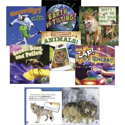 Rourke Educational Grades 2-3 Science Library Book Set Printed Book1
