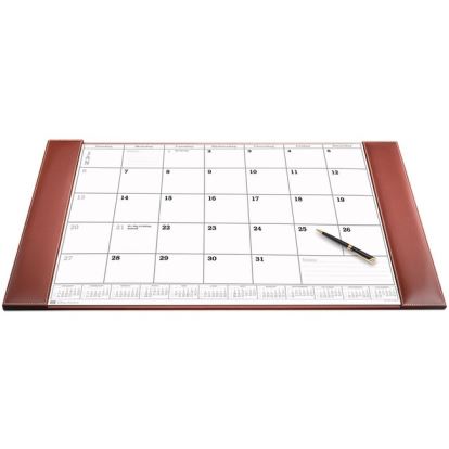 Dacasso Rustic Leather Calendar Desk Pad1