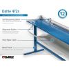 Dahle 472s Premium Rotary Trimmer w/stand8
