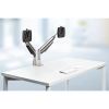 Novus CLU Duo 990+4019+000 Mounting Arm for Monitor - Silver11