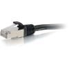 C2G-1ft Cat6 Snagless Shielded (STP) Network Patch Cable - Black1