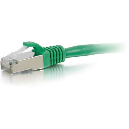 C2G-4ft Cat6 Snagless Shielded (STP) Network Patch Cable - Green1