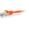 C2G-1ft Cat6 Snagless Shielded (STP) Network Patch Cable - Orange2