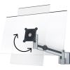 DURABLE Wall Mount for Monitor, Curved Screen Display - Silver2