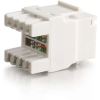 C2G Cat5E RJ45 UTP Keystone Jack - White1