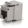 C2G Cat5E RJ45 UTP Keystone Jack - Gray2