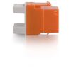 C2G Cat5E RJ45 UTP Keystone Jack - Orange3