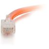 C2G 2ft Cat6 Non-Booted Unshielded (UTP) Ethernet Network Cable - Orange2