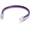 C2G 1 ft Cat6 Non Booted UTP Unshielded Network Patch Cable - Purple1