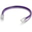 C2G 4 ft Cat6 Non Booted UTP Unshielded Network Patch Cable - Purple1