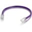 C2G 7 ft Cat6 Non Booted UTP Unshielded Network Patch Cable - Purple1