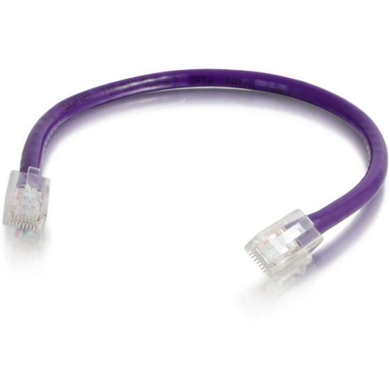 C2G 9 ft Cat6 Non Booted UTP Unshielded Network Patch Cable - Purple1