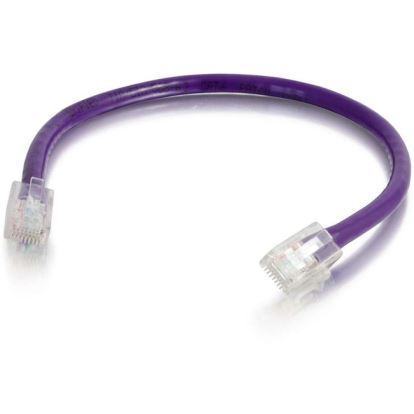 C2G 75 ft Cat6 Non Booted UTP Unshielded Network Patch Cable - Purple1