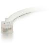 C2G 2ft Cat6 Non-Booted Unshielded (UTP) Ethernet Network Cable - White2