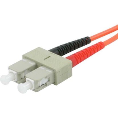 C2G-15m SC-ST 62.5/125 OM1 Duplex Multimode PVC Fiber Optic Cable - Orange1