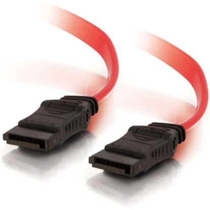 C2G 6in 7-pin 180&deg; 1-Device Serial ATA Cable1