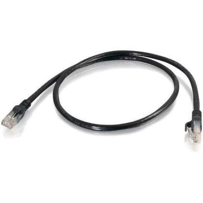 C2G 1 ft Cat6 Snagless UTP Unshielded Network Patch Cable (TAA) - Black1