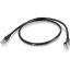 C2G 3 ft Cat6 Snagless UTP Unshielded Network Patch Cable (TAA) - Black 1