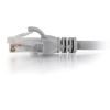 C2G 1 ft Cat6 Snagless UTP Unshielded Network Patch Cable (TAA) - Gray2