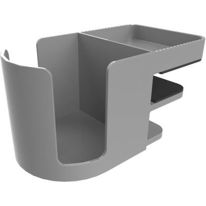 Deflecto Standing Desk Cup Holder Grey1