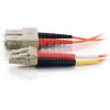 C2G-10m LC-SC 62.5/125 OM1 Duplex Multimode Fiber Optic Cable (TAA Compliant) - Orange2