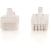C2G RJ45 Cat5E Modular Plug for Round Stranded Cable Multipack (50-Pack)2