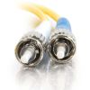 C2G 3m ST-ST 9/125 Duplex Single Mode OS2 Fiber Cable - Yellow - 10ft2