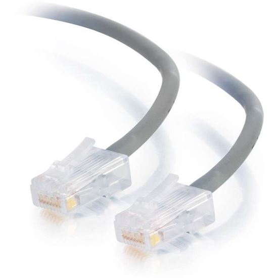 C2G 100ft Cat5e Non-Booted Unshielded (UTP) Network Patch Cable (Plenum Rated) - Gray1