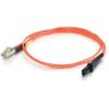 C2G-2m LC-MTRJ 62.5/125 OM1 Duplex Multimode PVC Fiber Optic Cable - Orange4