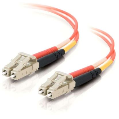 C2G-3m LC-LC 62.5/125 OM1 Duplex Multimode PVC Fiber Optic Cable (LSZH) - Orange1