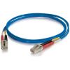 C2G-3m LC-LC 50/125 OM2 Duplex Multimode PVC Fiber Optic Cable - Blue3