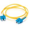 C2G-4m SC-SC 9/125 OS1 Duplex Singlemode PVC Fiber Optic Cable - Yellow1