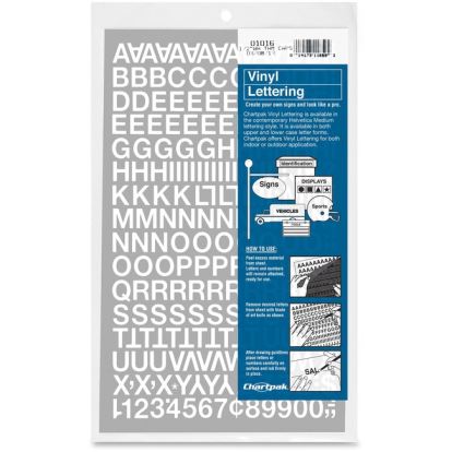 Chartpak Vinyl Helvetica Style Letters/Numbers1