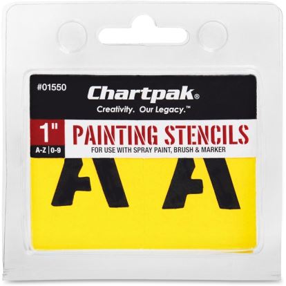 Chartpak Painting Letters/Numbers Stencils1