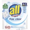 Mighty Pacs Free and Clear Super Concentrated Laundry Detergent, 39/Pack, 6 Packs/Carton1