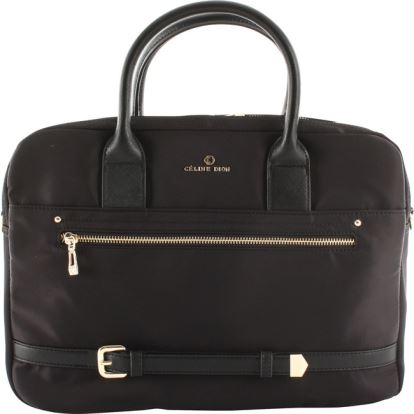 Celine Dion Carrying Case (Briefcase) Travel Essential - Black, Gold1