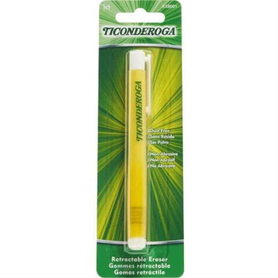 Ticonderoga Retractable Eraser Yellow1