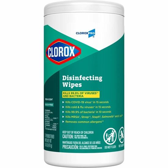 CloroxPro&trade; Disinfecting Wipes1
