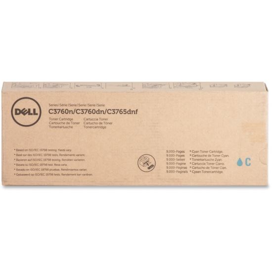 Dell Original Extra High Yield Laser Toner Cartridge - Cyan - 1 / Each1