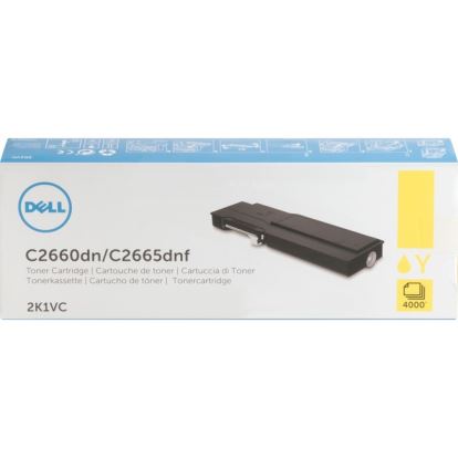 Dell Original High Yield Laser Toner Cartridge - Yellow - 1 Each1