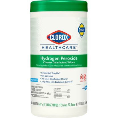 Clorox Healthcare Hydrogen Peroxide Cleaner Disinfectant Wipes1